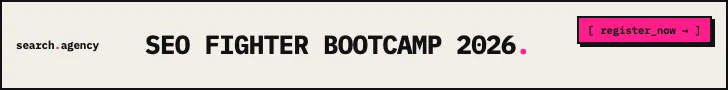 SEO Fighter Bootcamp