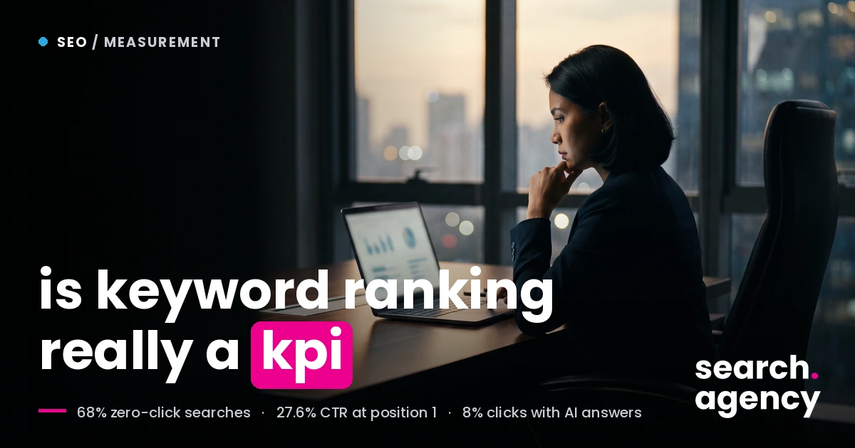 Is Keyword Ranking a Real KPI or Just a Number You Report Every Month