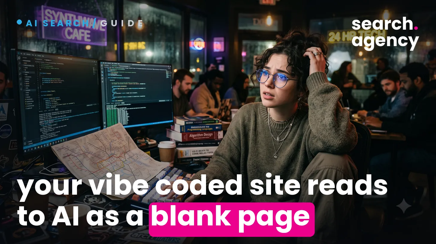 Your Vibe Coded Site Looks Great and AI Cannot See a Word of It