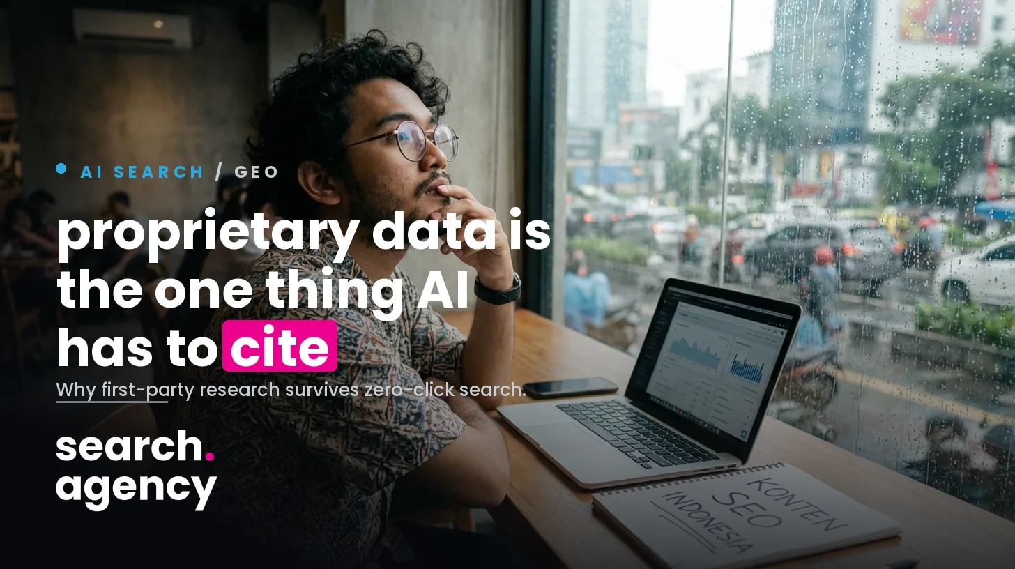Proprietary data is the one content asset AI can't summarize away
