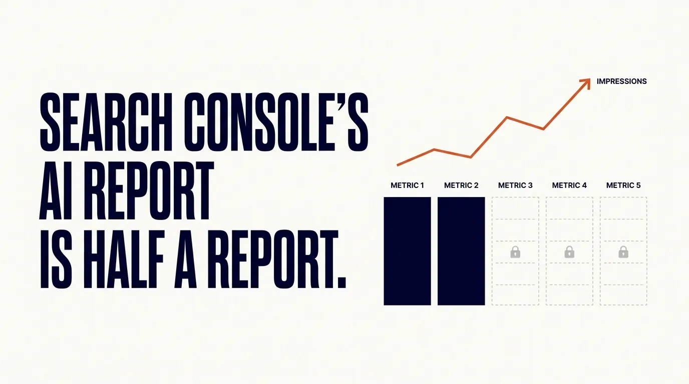 Search Console Now Shows Where AI Cites You, and Almost Nothing Else