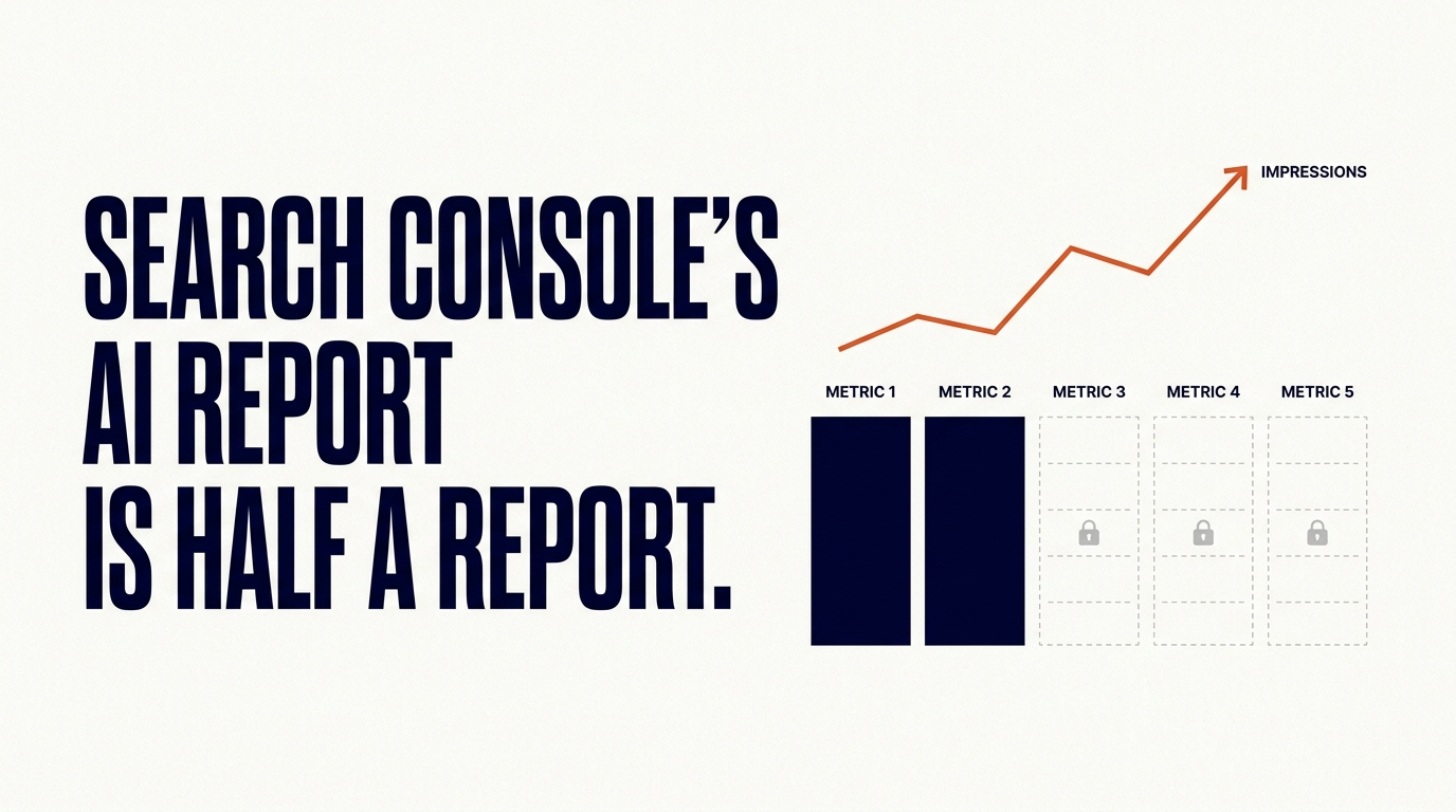 Search Console Now Shows Where AI Cites You, and Almost Nothing Else