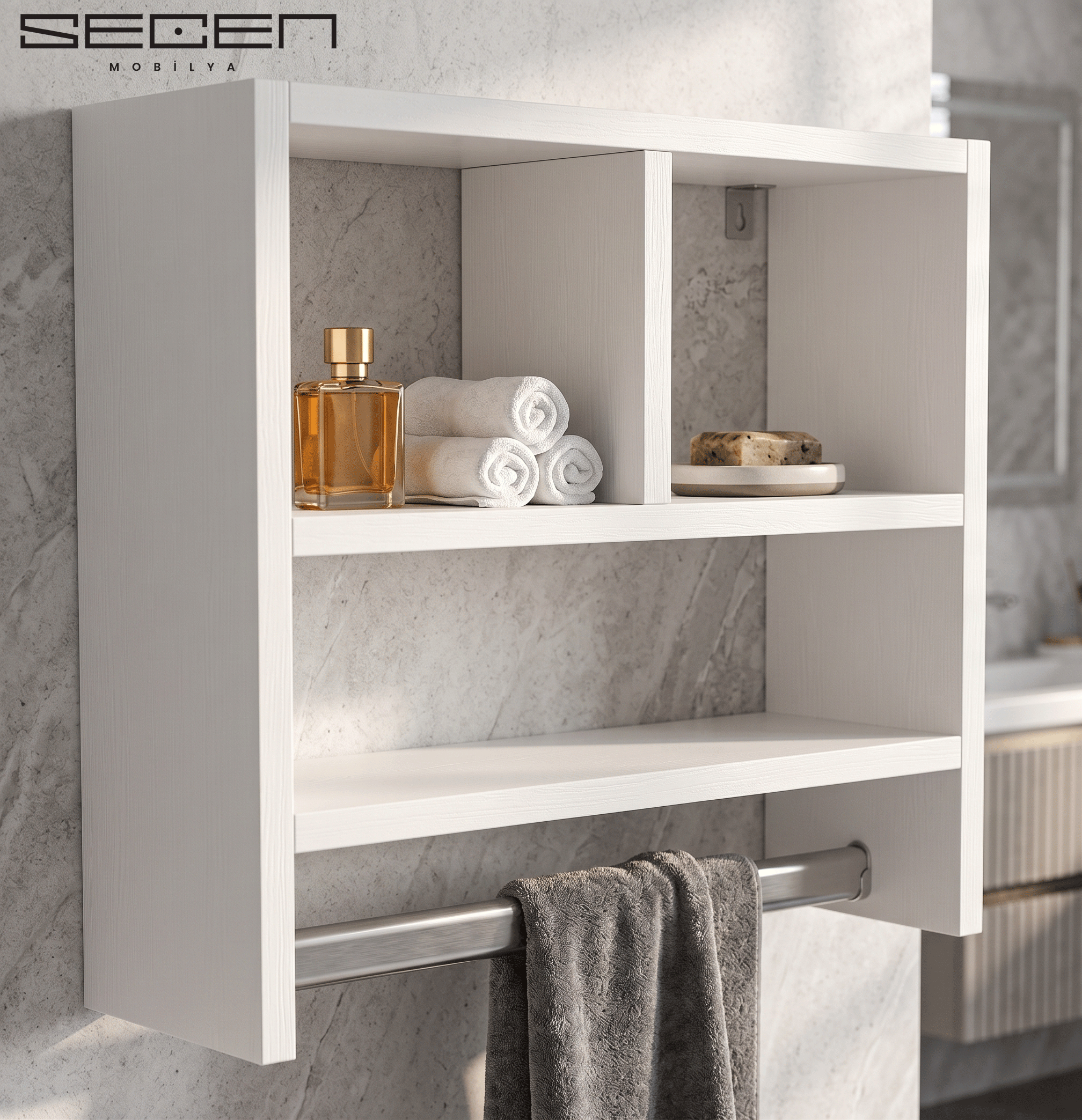 Banyo Rafı / Mutfak Rafı / Havlu Askısı / Mutfak Banyo Düzenleyici