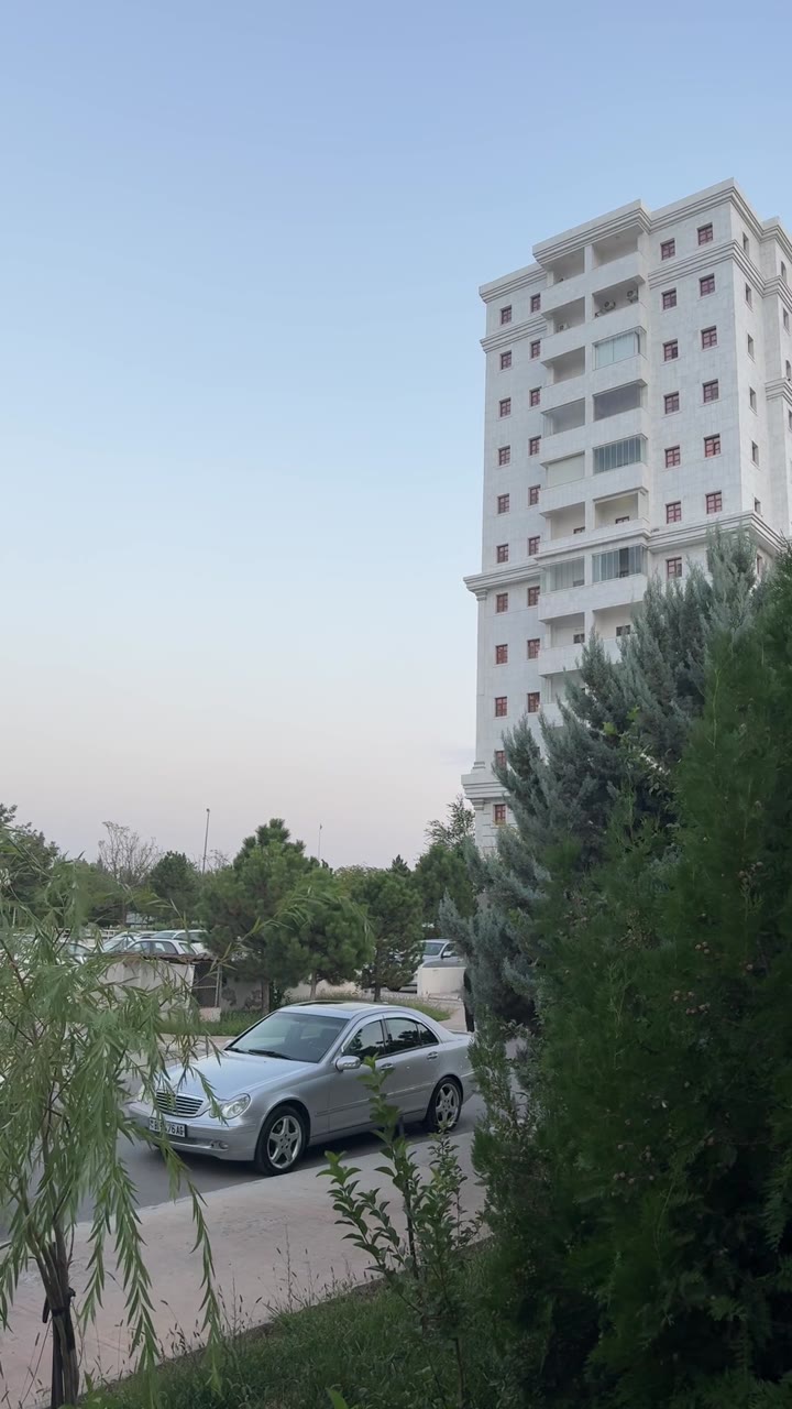 White Marble Apartment Tower, Kopetdag District — Ashgabat, Turkmenistan