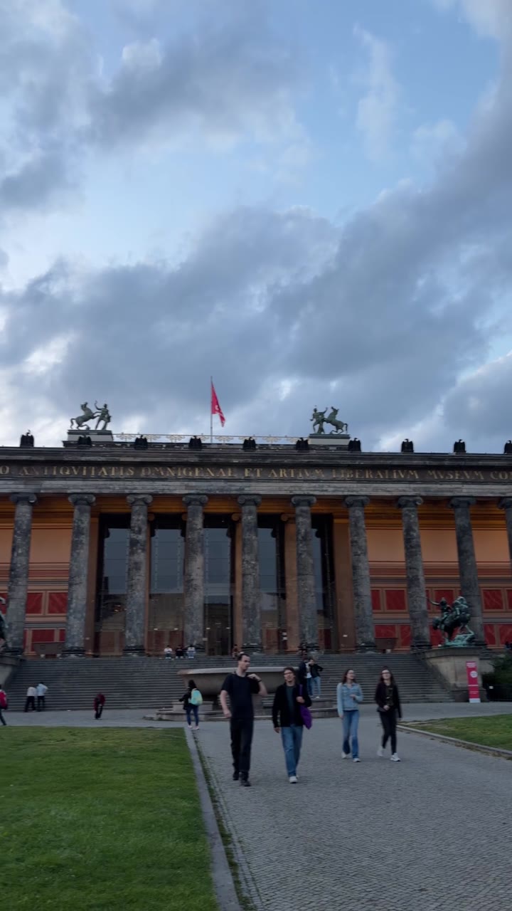 Altes Museum From The Lustgarten — Berlin, Germany