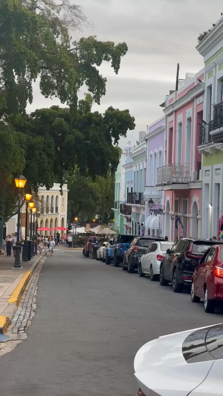 Pastel Facades, Old San Juan — United States