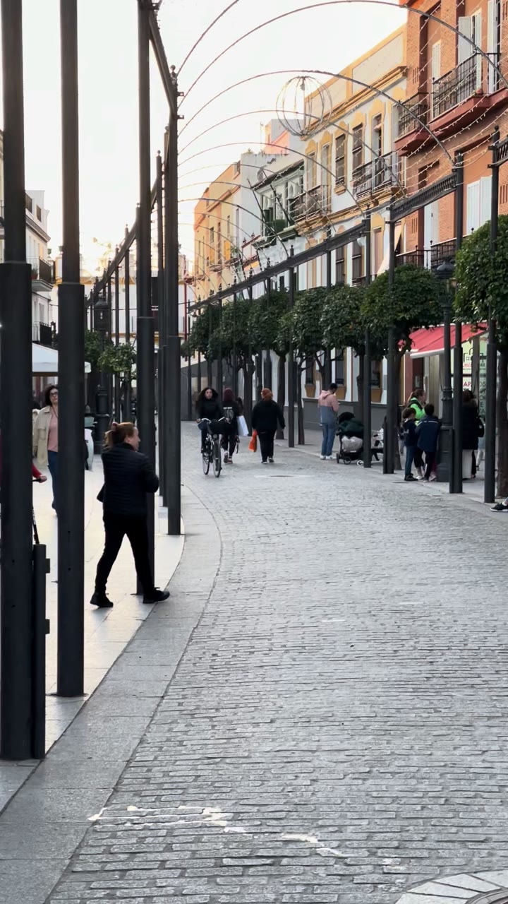 Pedestrian Street, Los Palacios y Villafranca — Spain