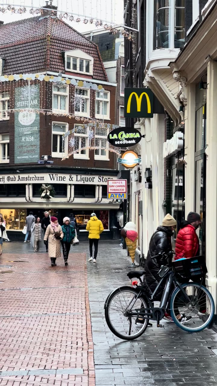 Midday Bustle, Amsterdam Centrum — Netherlands