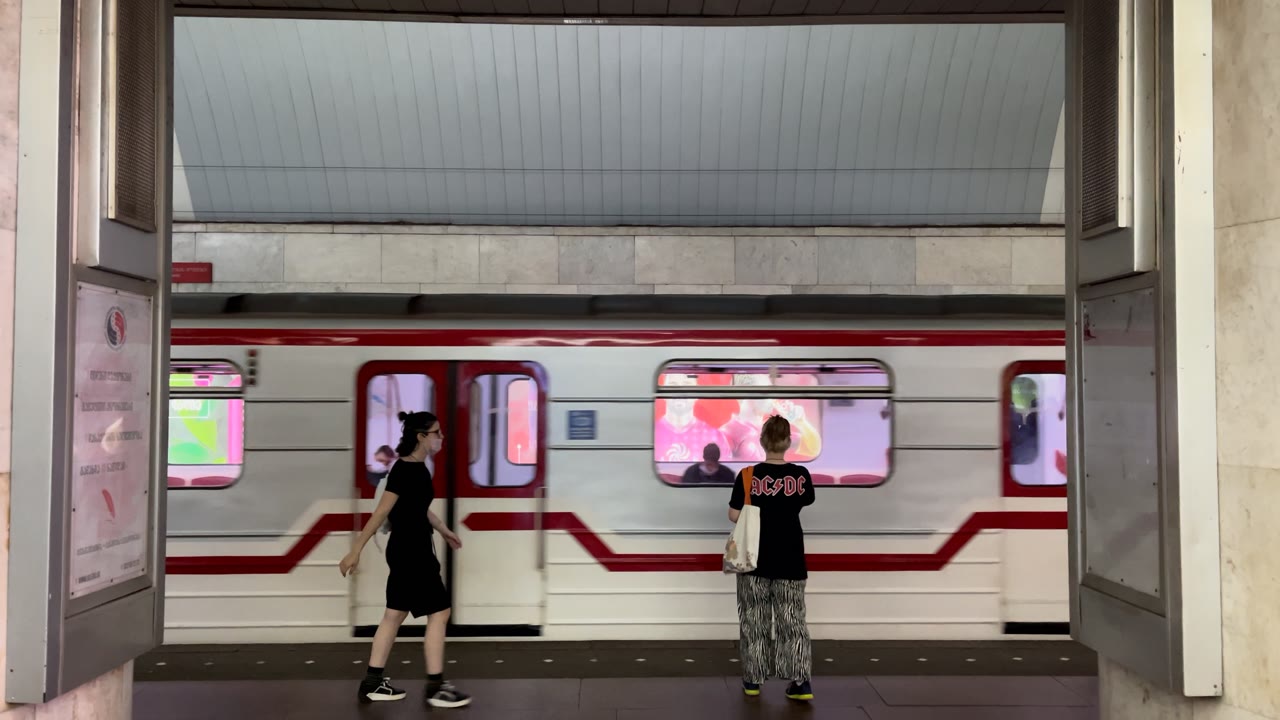 Platform Advertising, Liberty Square Metro Station — Tbilisi, Georgia