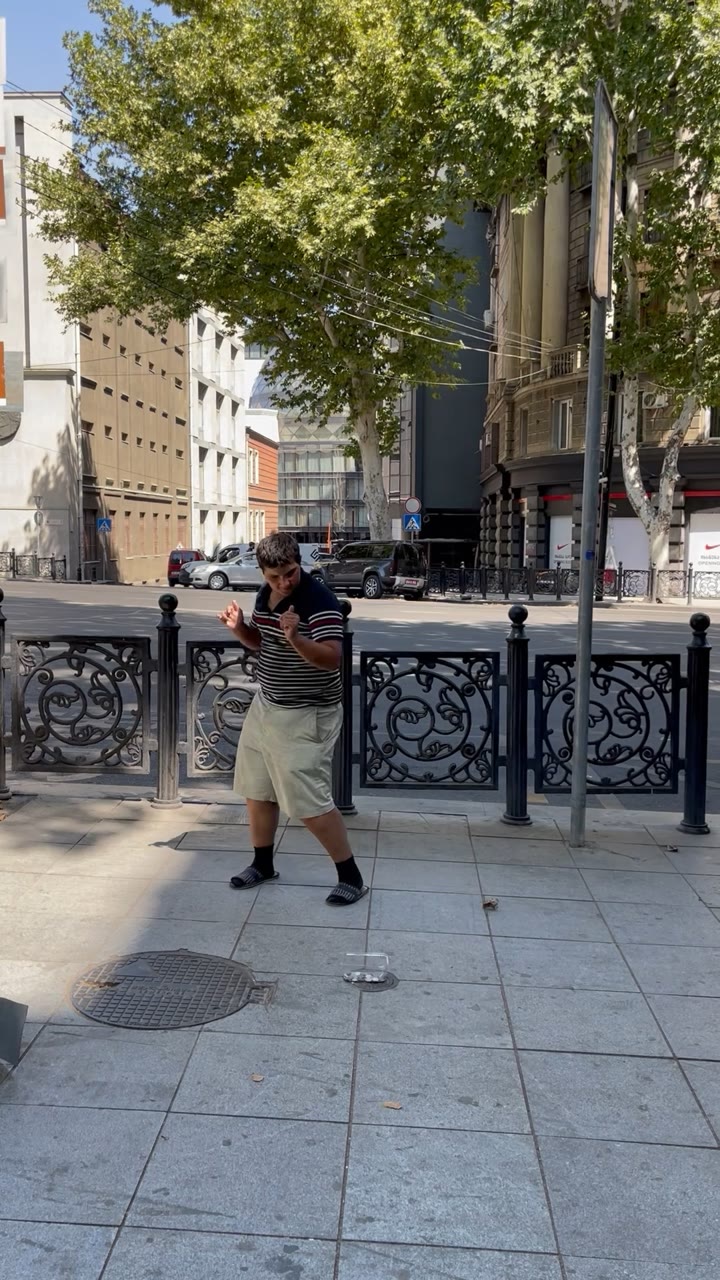Afternoon Dance on Rustaveli Avenue — Tbilisi, Georgia