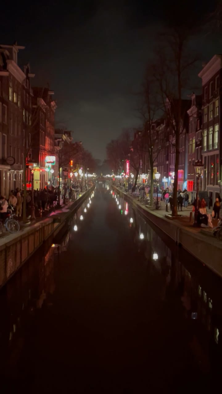 Red Light Street, Centrum Amsterdam — Netherlands