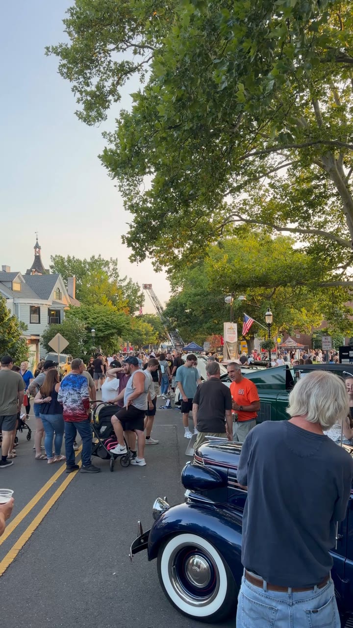 Car Show Evening, Doylestown — United States