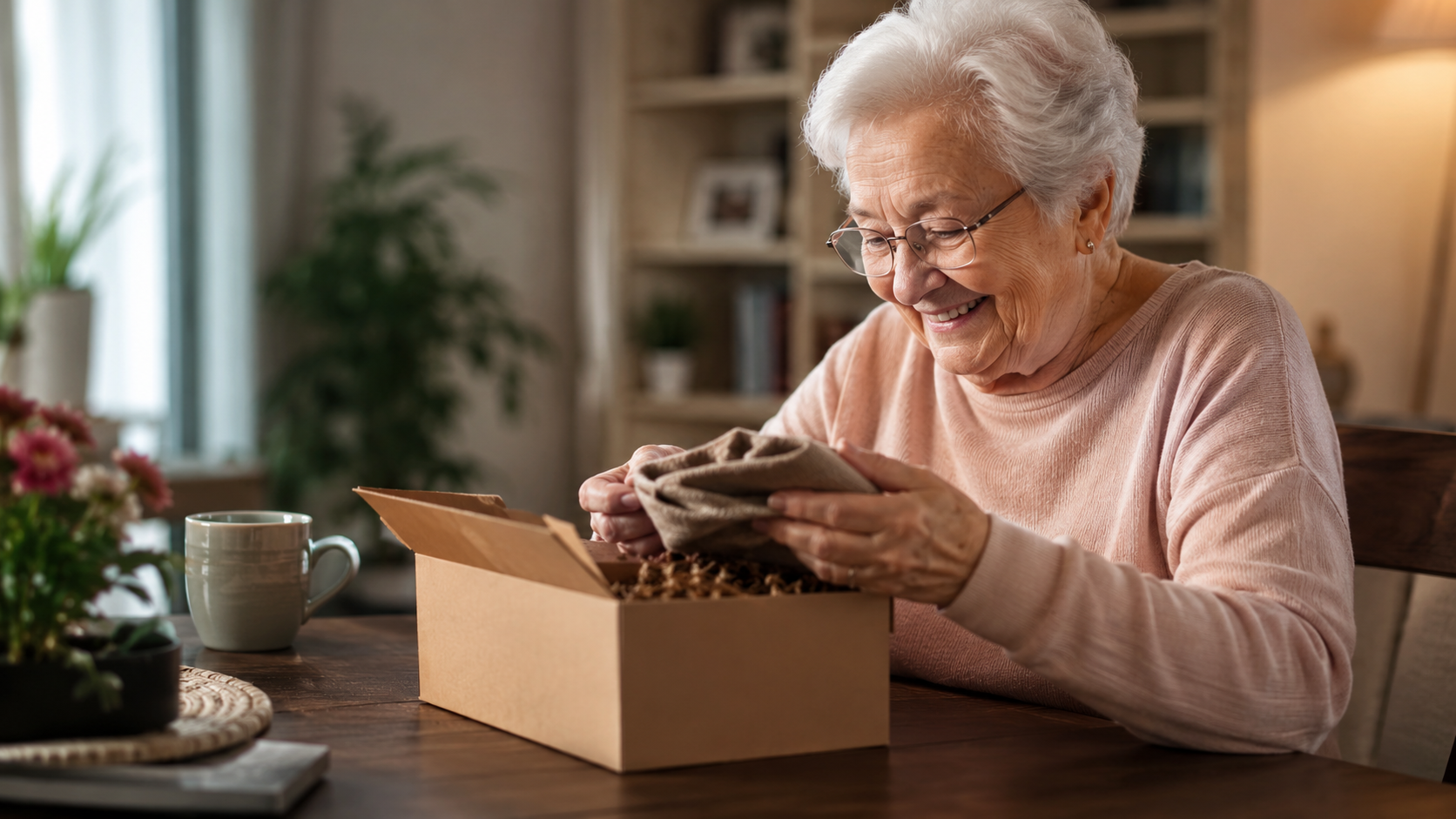 15 idées de cadeaux utiles pour un parent âgé