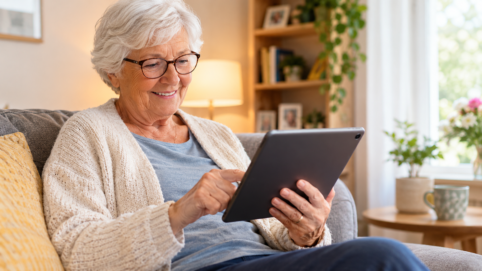 Les meilleures tablettes pour seniors : simplicité avant tout