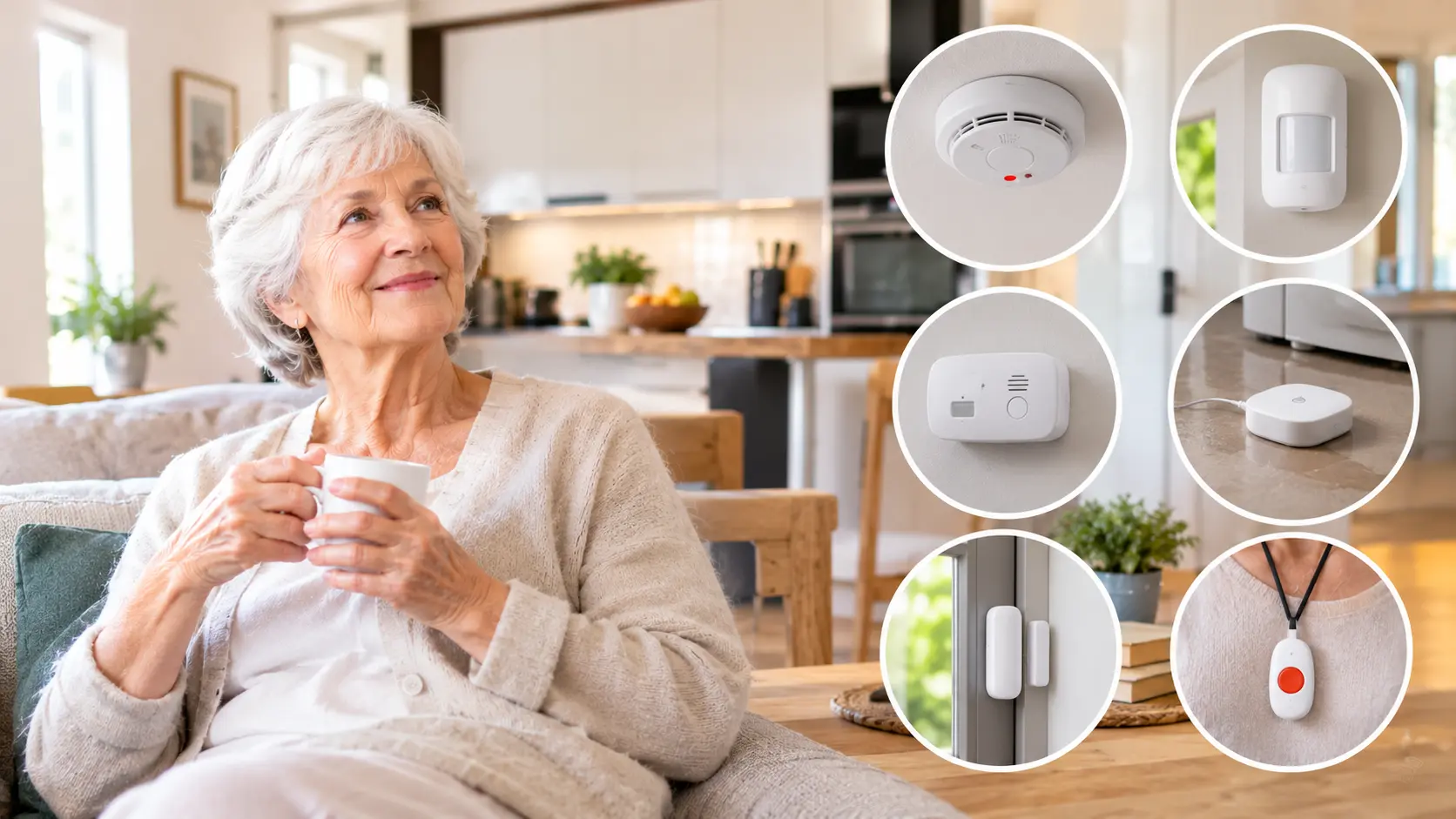 Quels détecteurs installer chez un senior vivant seul ?