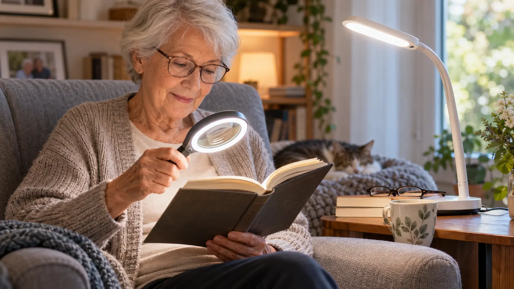 Loupes éclairantes et lampes de lecture : quelle technologie choisir pour lire sans se fatiguer les yeux ?