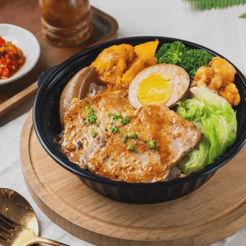 里肌肉便當