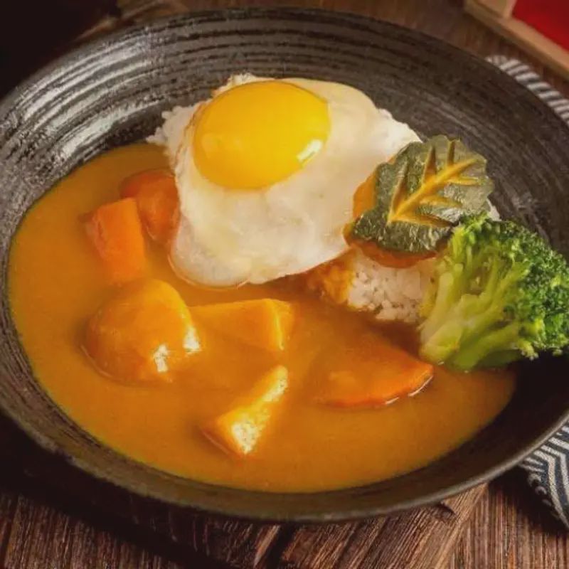 純咖哩飯