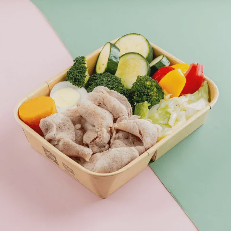 椒香豬肉片餐盒