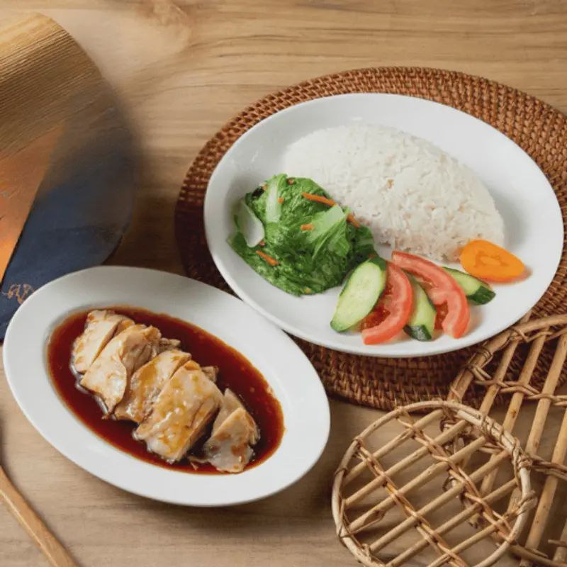 醬油雞飯