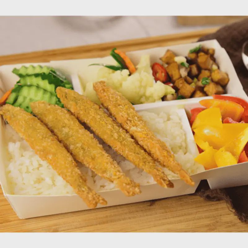 柳葉魚飯