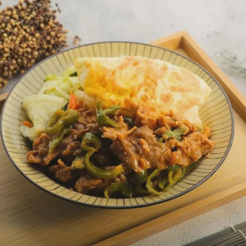 青椒牛肉飯