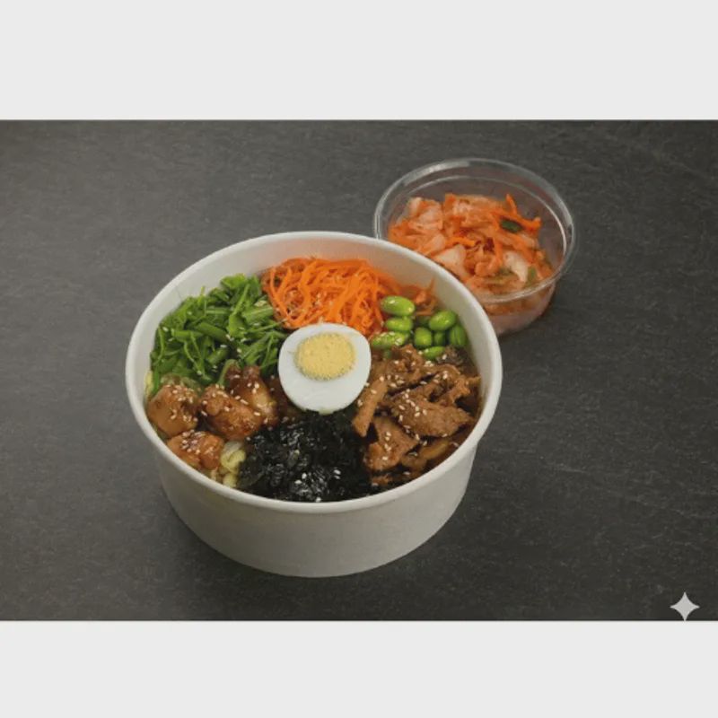 韓式豬肉拌飯套餐