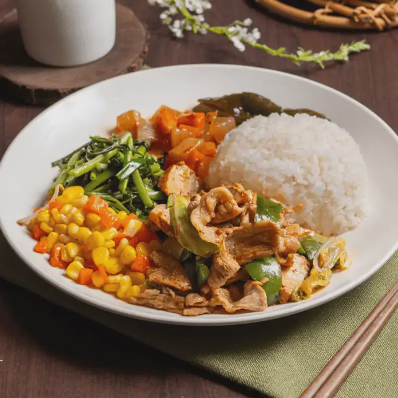 回鍋肉飯