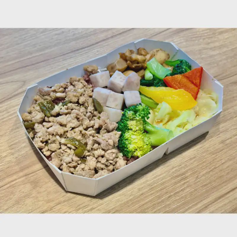 泰式打拋豬黑米飯
