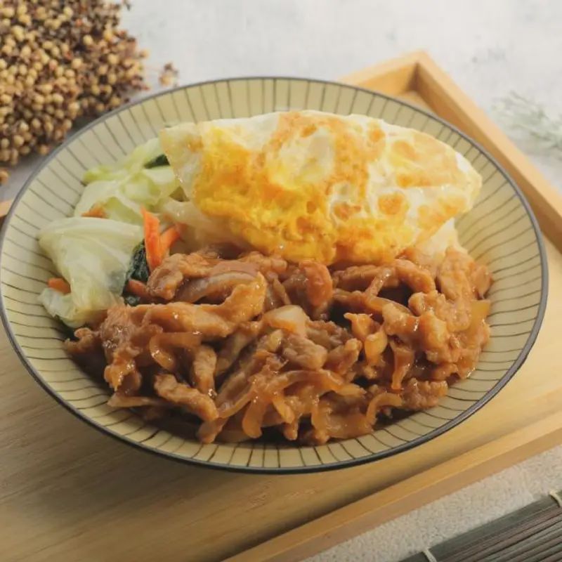 蔥爆豬肉飯