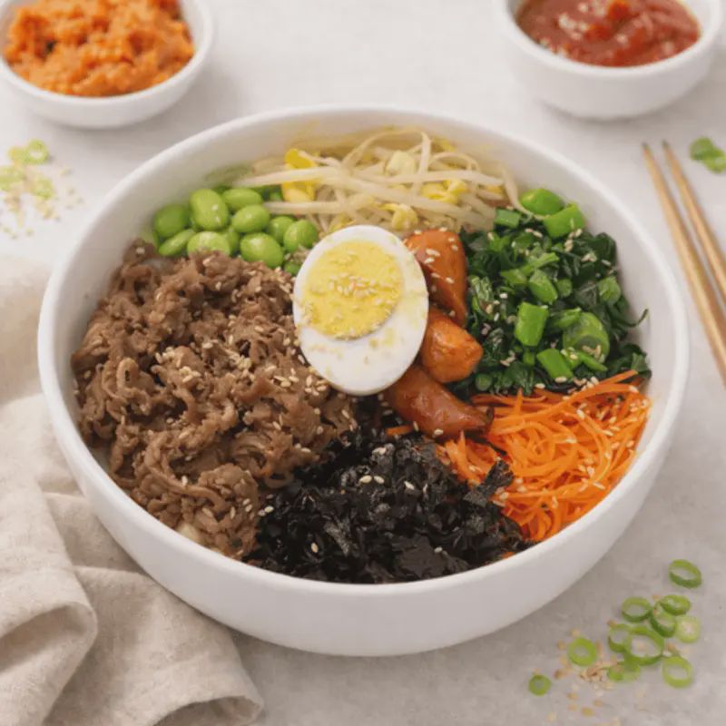 韓式牛肉拌飯