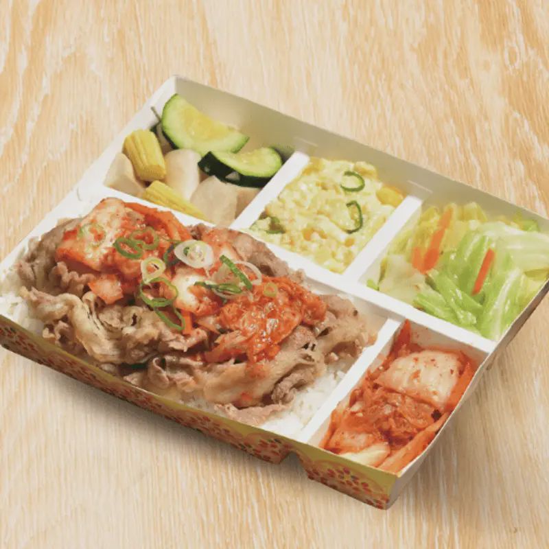 泡菜豚肉便當