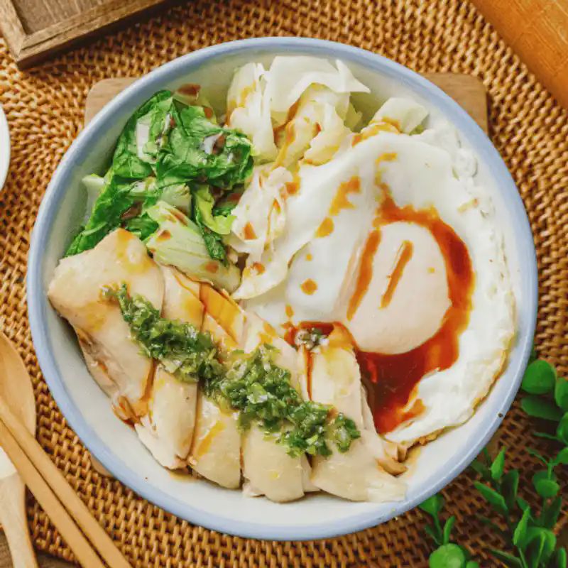 雙倍嫩雞飯