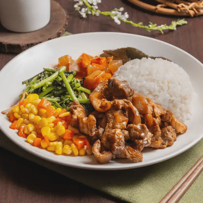腿庫肉飯