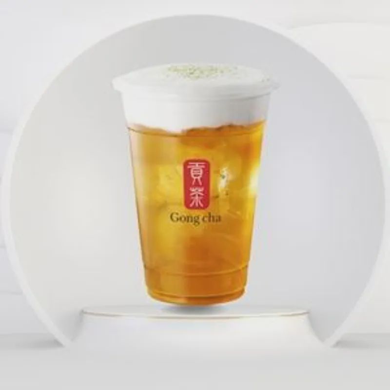 奶蓋綠茶