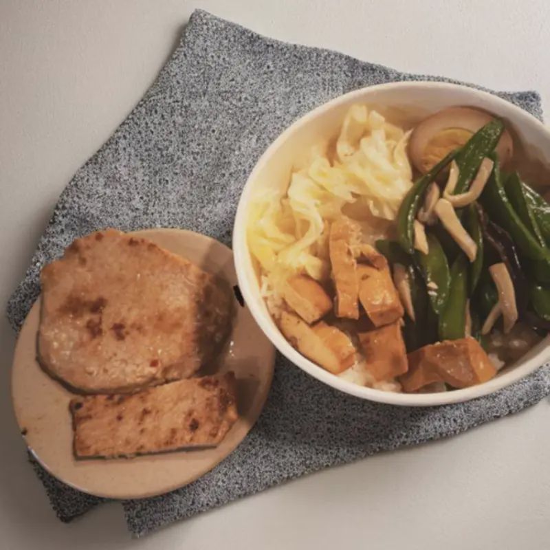 里肌嫩豬排飯
