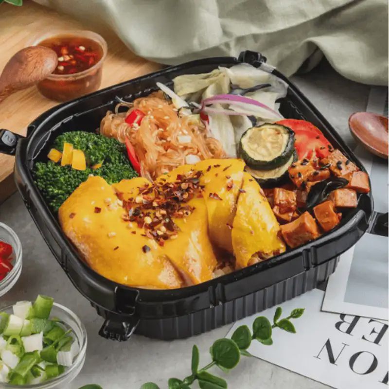 蜜花椒拌雞飯