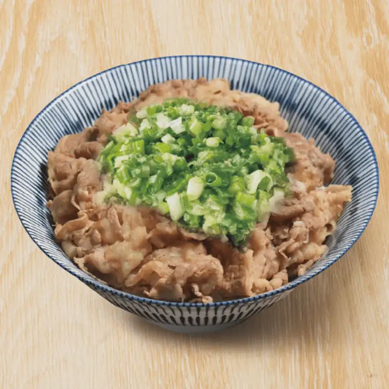 鹽蔥牛丼