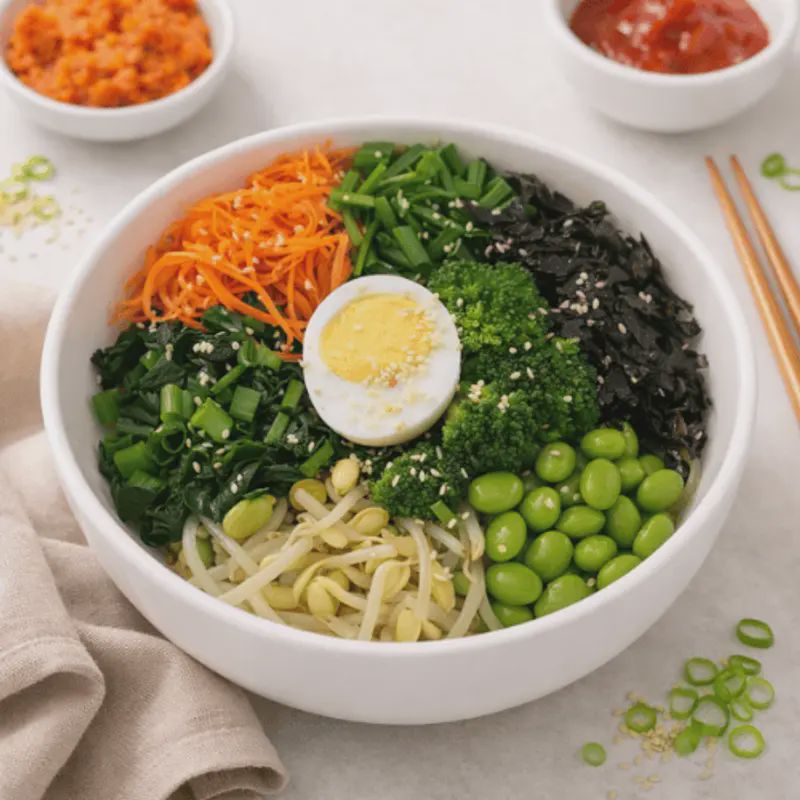韓式蔬菜拌飯