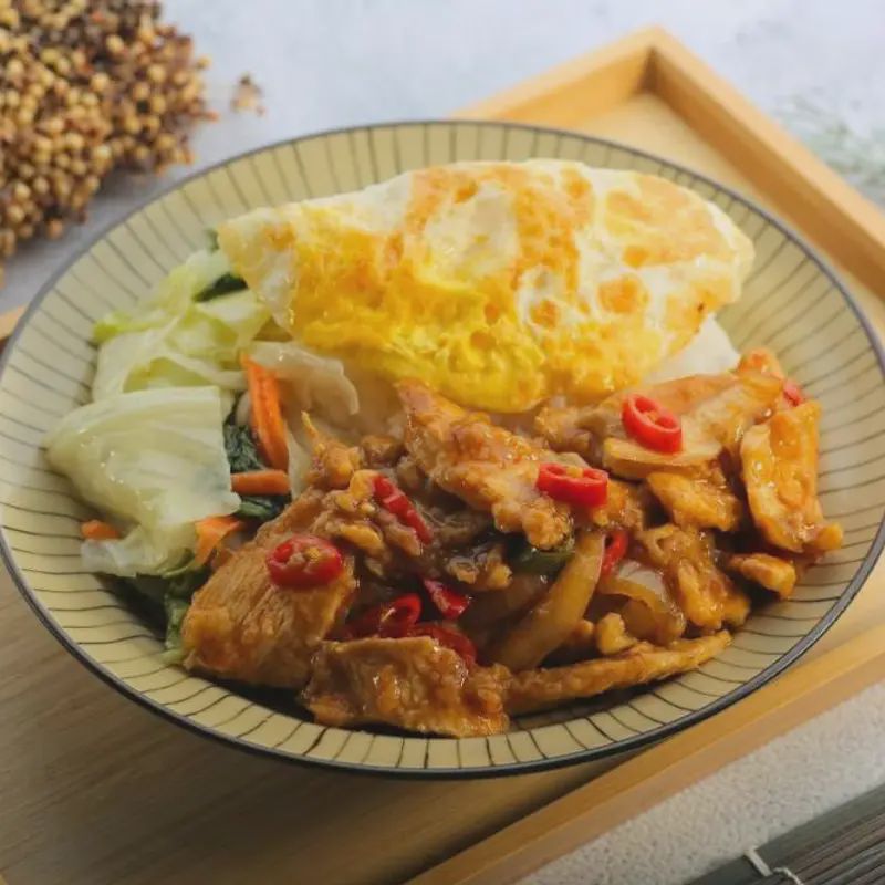 辣子雞丁飯