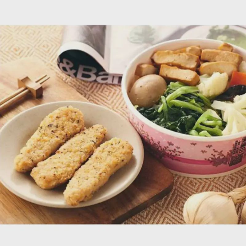 嫩煎雞柳條飯