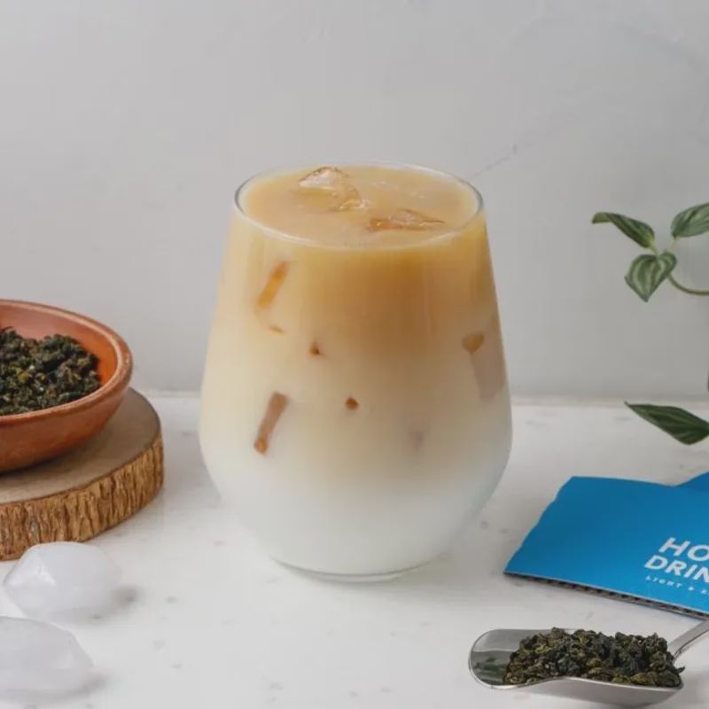熟焙金萱茶鮮乳（中杯）