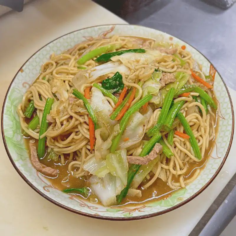 肉絲炒麵