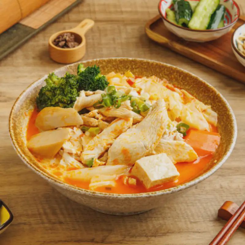 東蔭嫩雞鍋（涼皮）