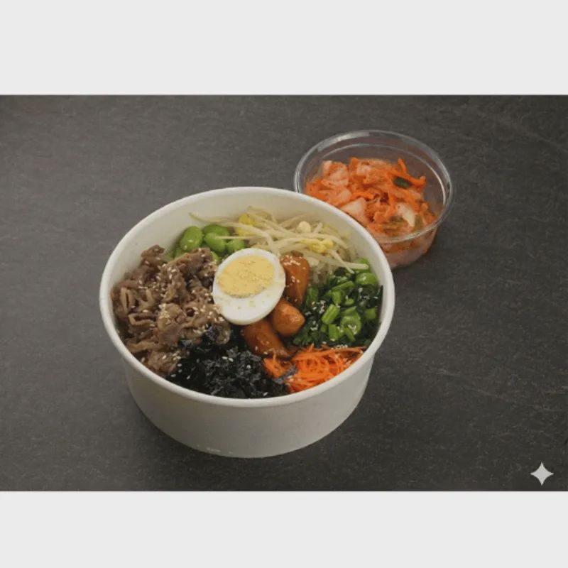 韓式牛肉拌飯套餐