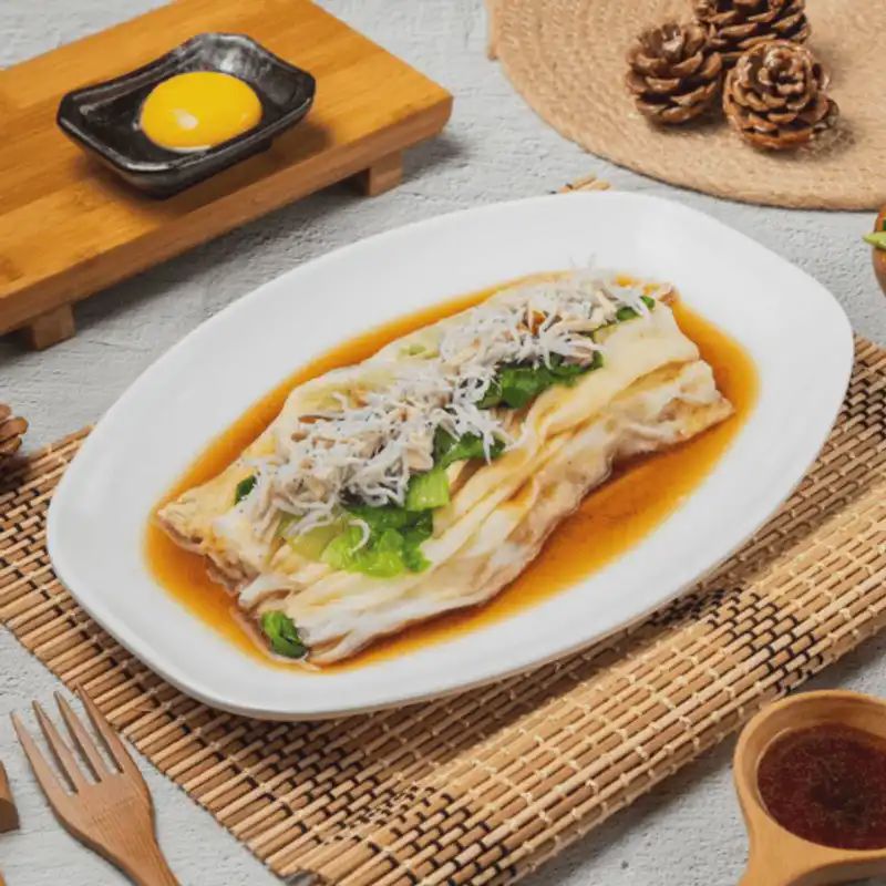 吻仔魚腸粉
