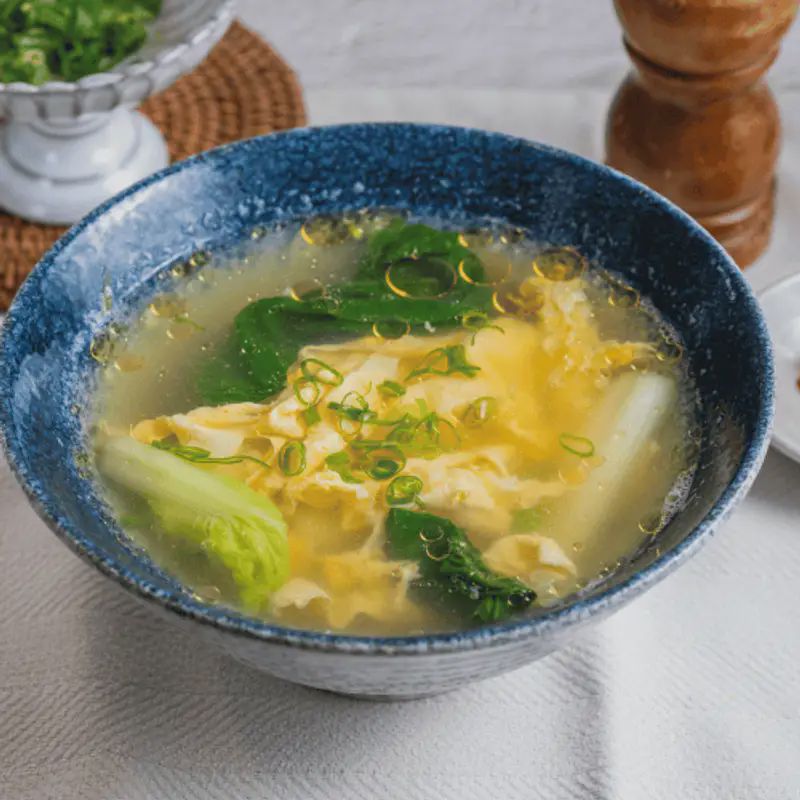 青菜蛋花湯