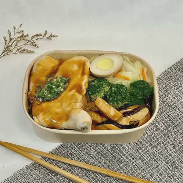 良好雞腿飯（大）