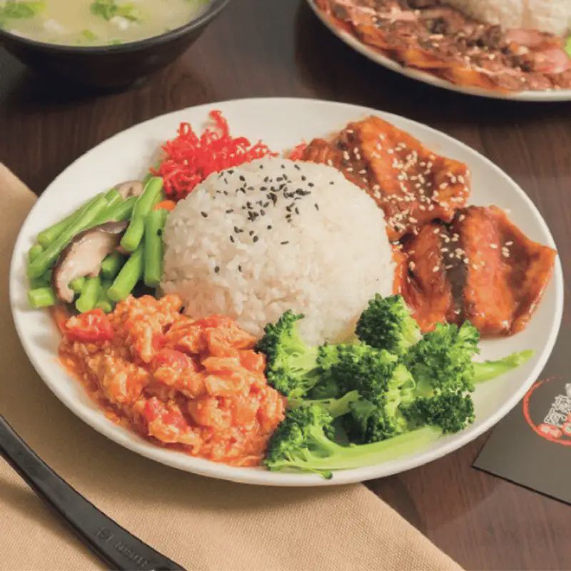烤鯛腹肚飯