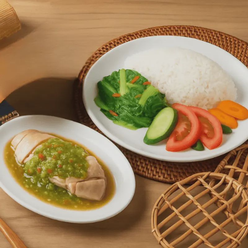 暹邏雞飯（辣）